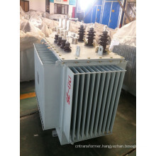 Three phase oil immersed 11kv step-up transformer